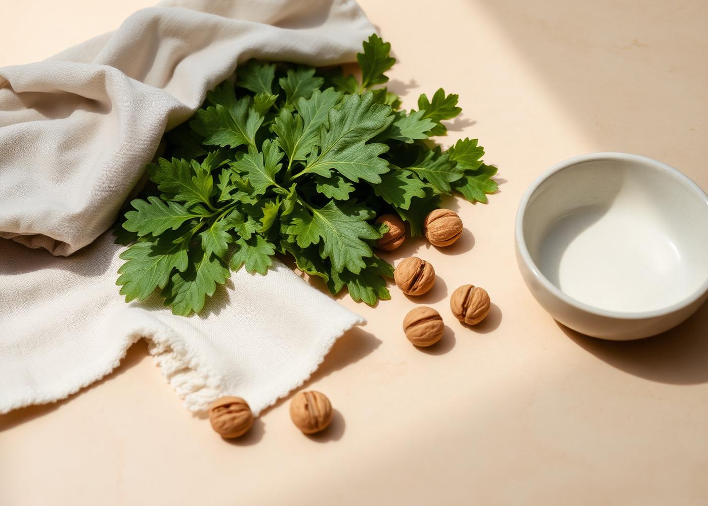 Professional-grade supplements arranged with fresh whole foods